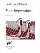 Suite Impressions for Solo Piano piano sheet music cover